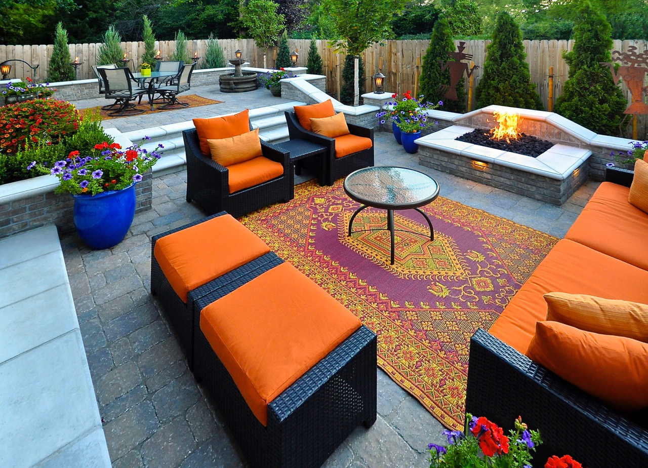 Denver Residential Landscaping with Paver Patio