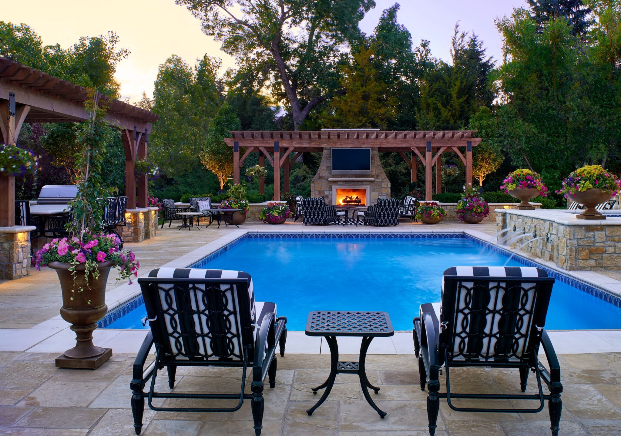 Residential landscape construction South Denver